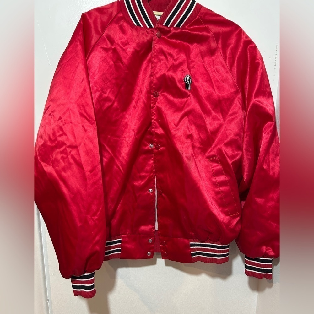 Vintage West Ark made in USA bomber jacket size XL - Picture 2 of 11
